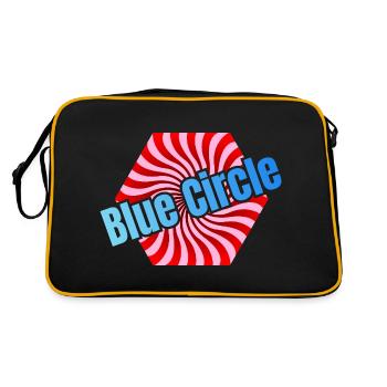 Bonbons hexagonaux sucrés - Sac Retro - noir/or - Dos
