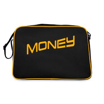 Argent - Sac Retro - noir/or - Dos
