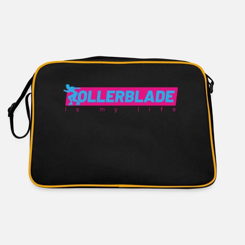 Le roller est ma vie Sac Retro