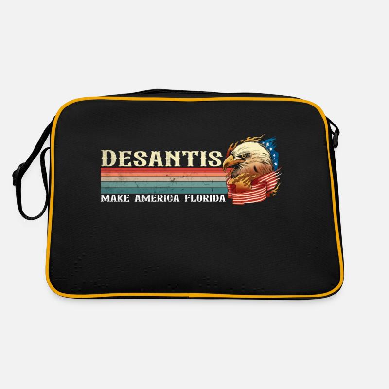 Vintage Distressed Desantis 2024 Wahl Retro Tasche