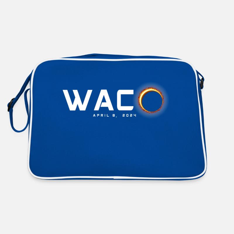 Waco Texas 2024 Eclipse Souvenir April 8 Retro Bag