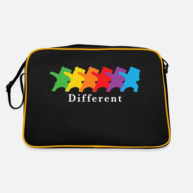 LGBT Design - Design DIFERENT Sac Retro