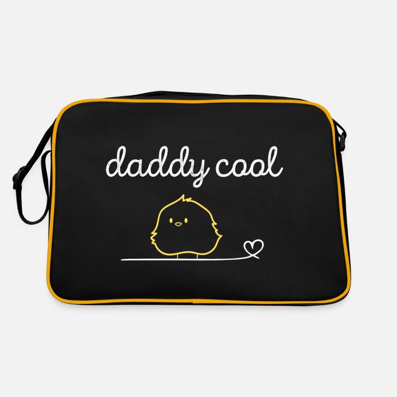 Daddy Cool - Sac Retro - noir/or