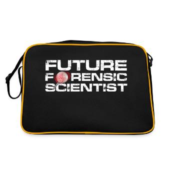 Future Forensic scientist - Retro Bag - black/gold - Back
