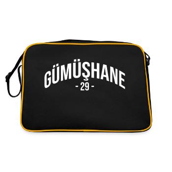 Gümüshane 29 Turquie Turquie Turquie Cadeau Vacances TR - Sac Retro - noir/or - Dos