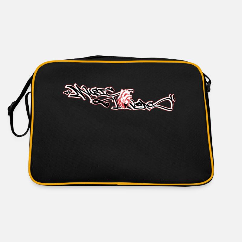 Mélomanes - Sac Retro - noir/or