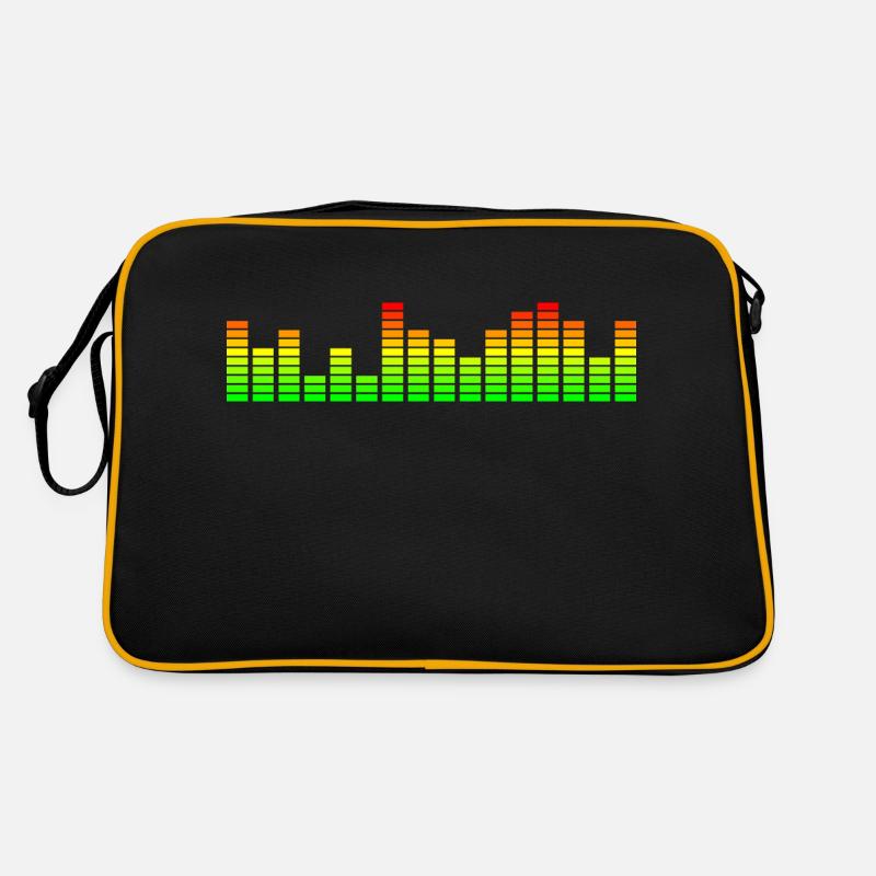 Musik Visualizer / Audio Spectrum Retro Tasche