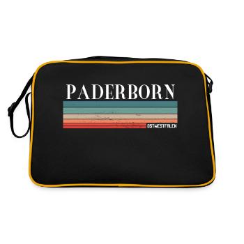 Paderborn Westphalie orientale - Sac Retro - noir/or - Dos