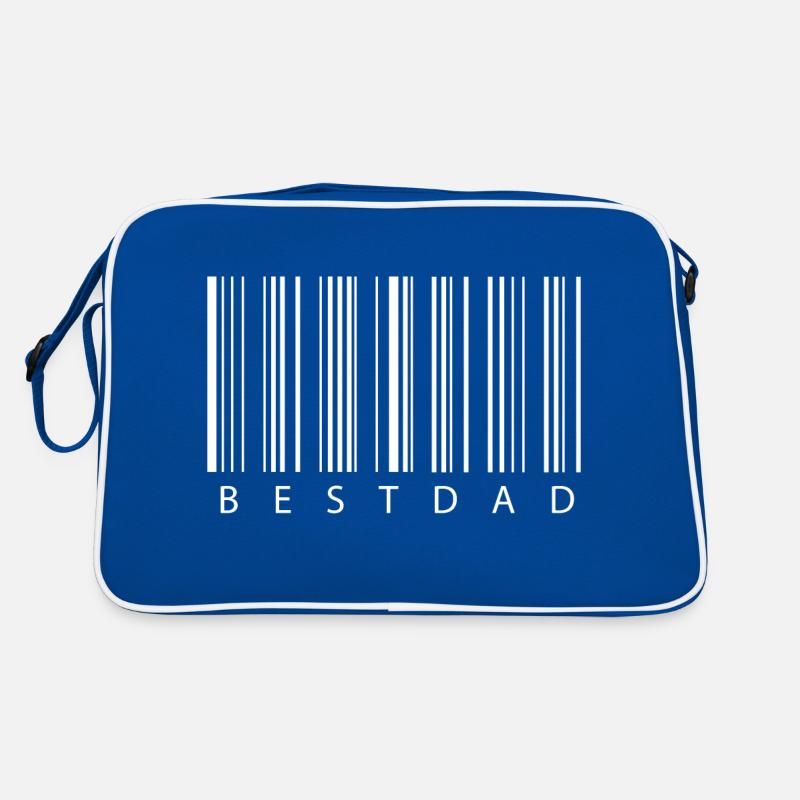 Bestdad Barcode - best dad Retro Bag
