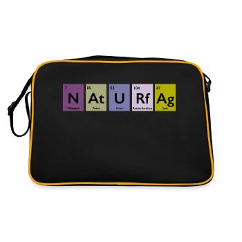 science - Retro Bag - black/gold - Back