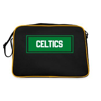 Celtics - Retro Bag - black/gold - Back