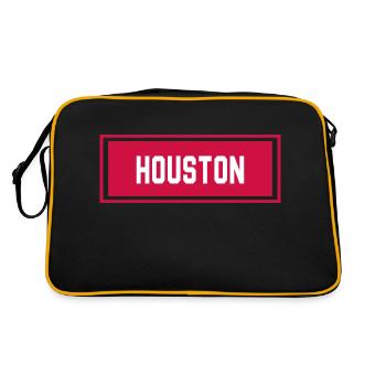 Houston - Sac Retro - noir/or - Dos