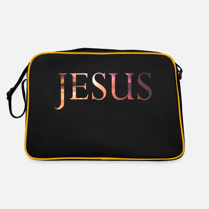 Jesus - Blitz Retro Tasche