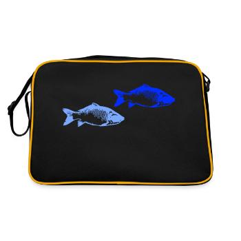 Pisces 2 - Retro Bag - black/gold - Back