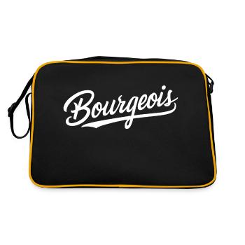 Bourgeois - Sac Retro - noir/or - Dos