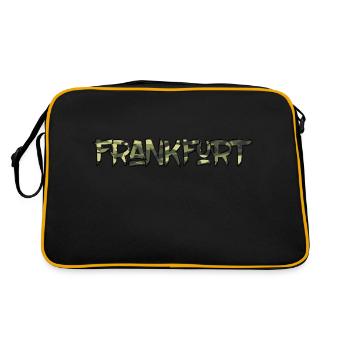 Frankfurt Camo - Retro Bag - black/gold - Back
