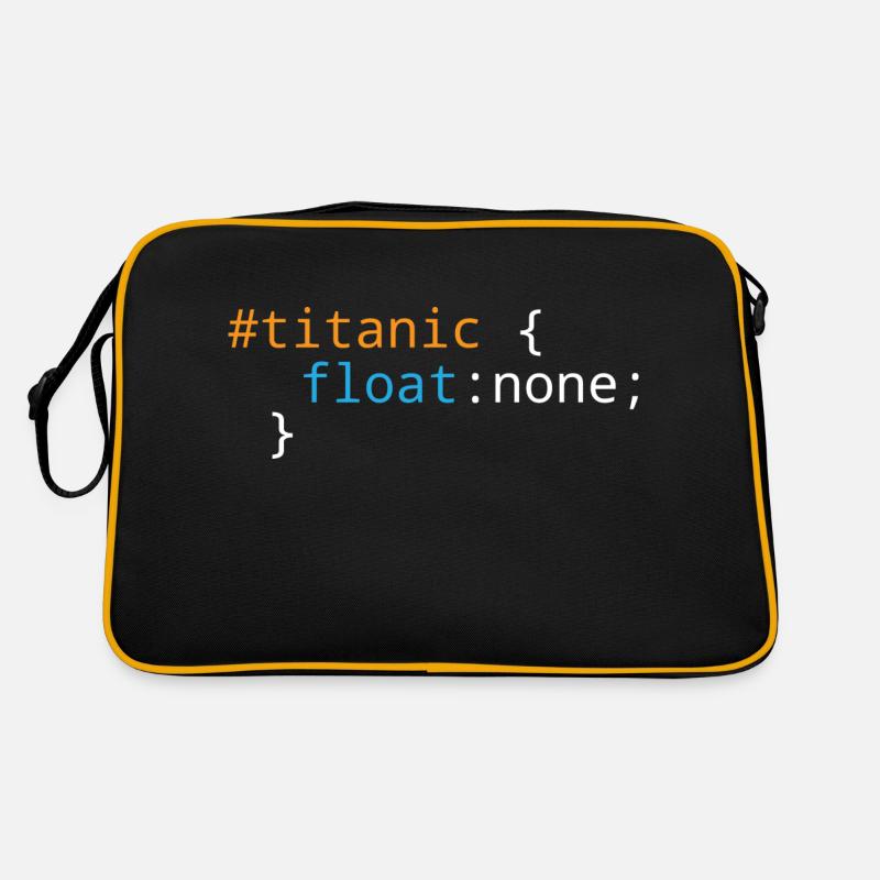 Css Puns - Titanic Retro Bag