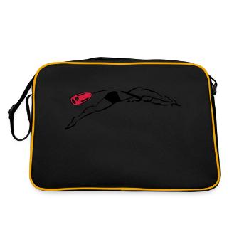 Lifeguard - Sac Retro - noir/or - Dos