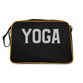 yoga - Retro Bag - black/gold - Back