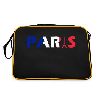 Paris - Sac Retro - noir/or - Dos