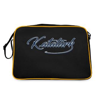 Mustafa Kemal Atatürk - Sac Retro - noir/or - Dos