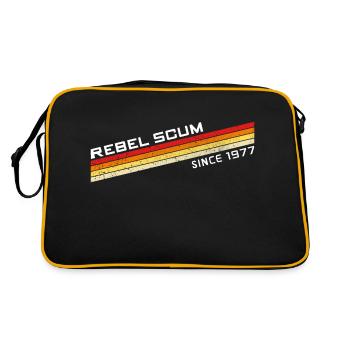 Rebel Scum - Movie Quote Scum Rebels - Retro Bag - black/gold - Back