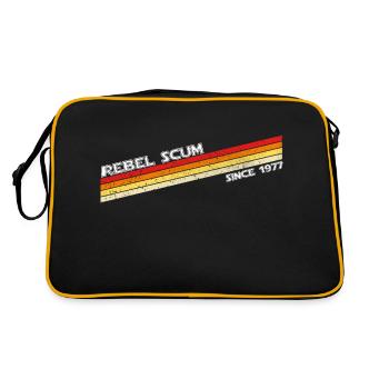 Rebel Scum - Movie Quote Scum Rebels - Retro Bag - black/gold - Back