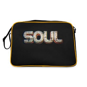 Soul vintage - Retro Bag - black/gold - Back
