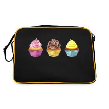 Muffins - Sac Retro - noir/or - Dos