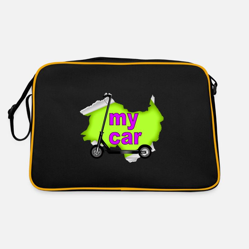 My car scooter Retro Bag