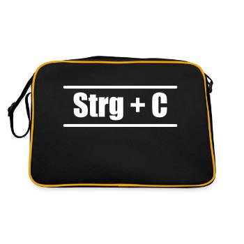 Ctrl C Ctrl V Elktern Kind Partnerloook - Retro Bag - black/gold - Back