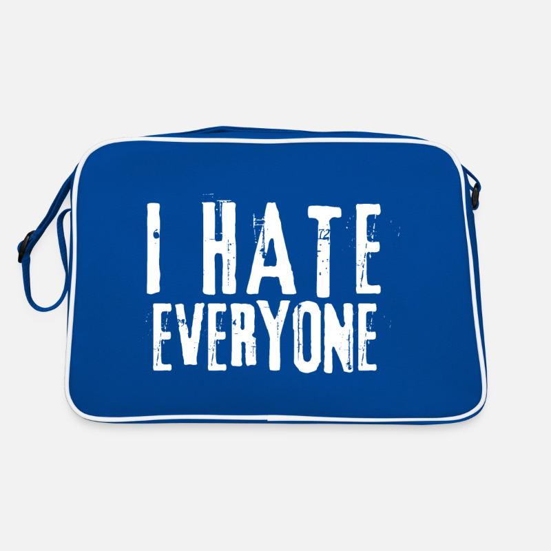 I Hate Everyone Retro Bag