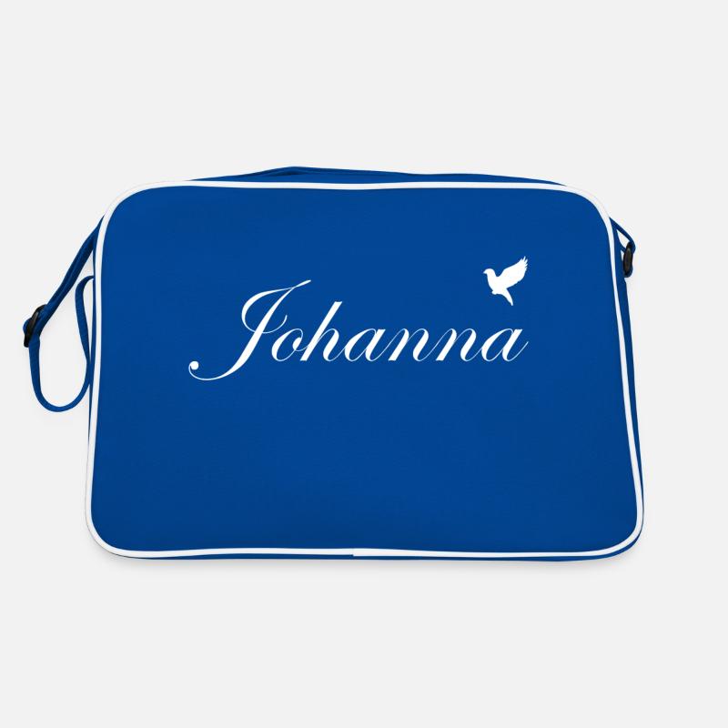 Johanna beau nom Blanc Sac Retro