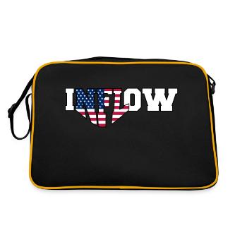 INFLOW | Election 2024 - Retro Bag - black/gold - Back