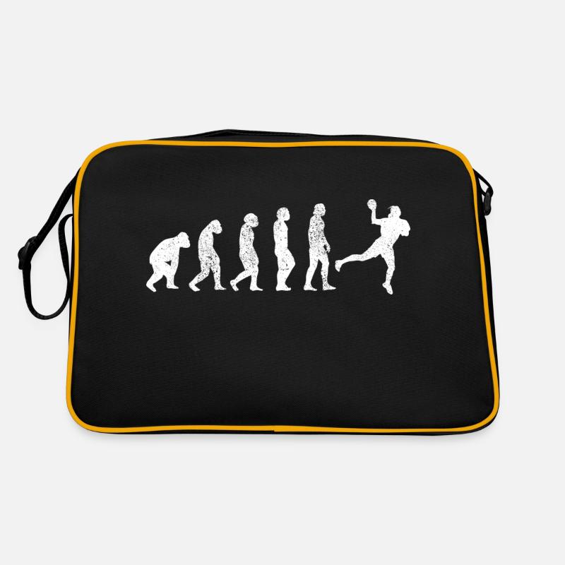 Handball Evolution Joueur de handball Équipe de joueurs de handball Sac Retro