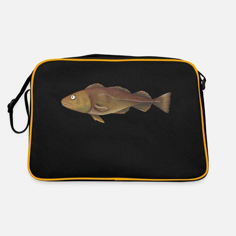 Cod - Retro Bag - black/gold