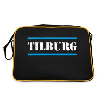 Tilburg - Retro Bag - black/gold - Back