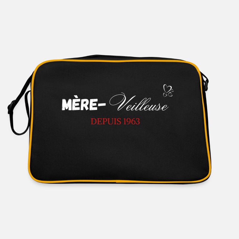 Mère veilleuse depuis 1963 Sac Retro