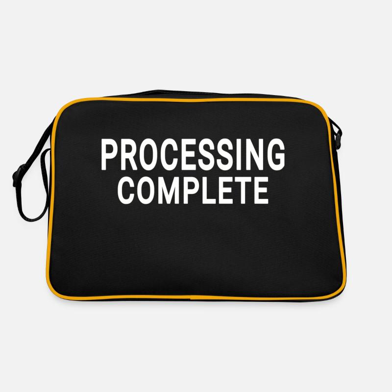Traitement terminé Sac Retro