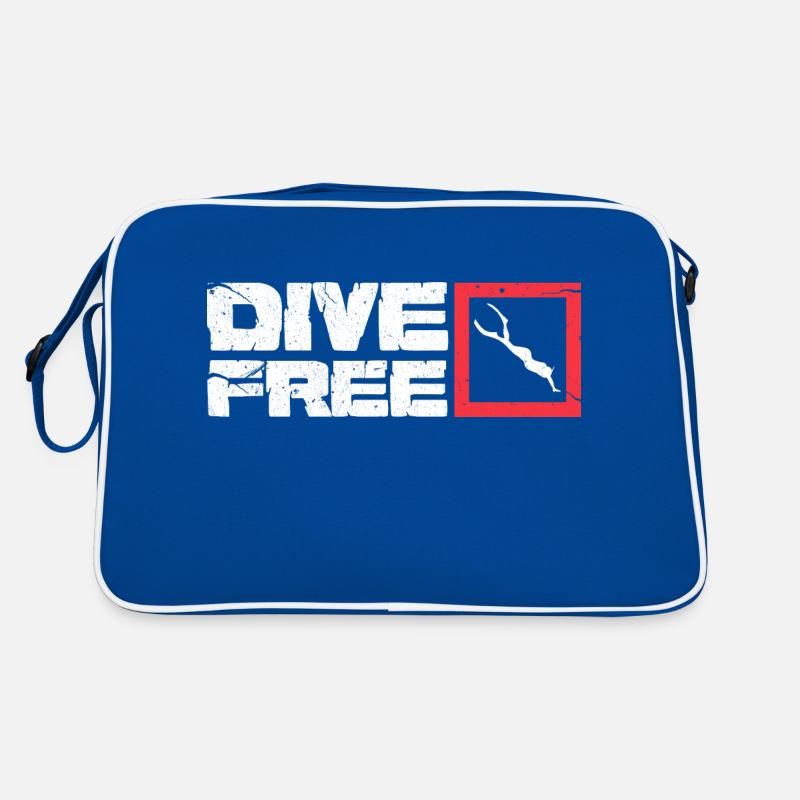 Dive Free - Funny Ocean Diving Expert Apnée Sac Retro