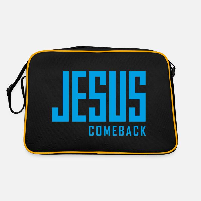 Le retour de Jésus – Votre déclaration de foi ! Sac Retro