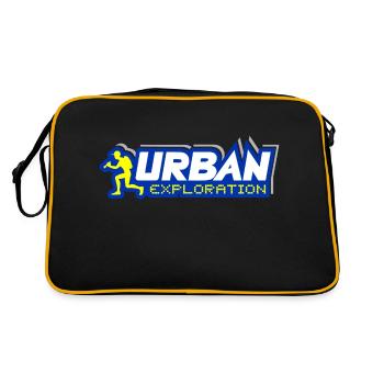 Urban Explorer Urbex - Retro Bag - black/gold - Back