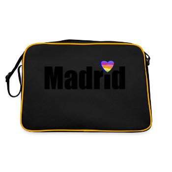 Madrid - Arc-en-ciel - Sac Retro - noir/or - Dos