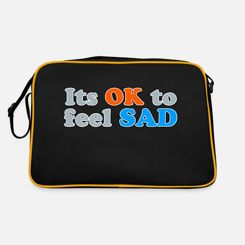 C’est normal de se sentir triste - bien-être Sac Retro