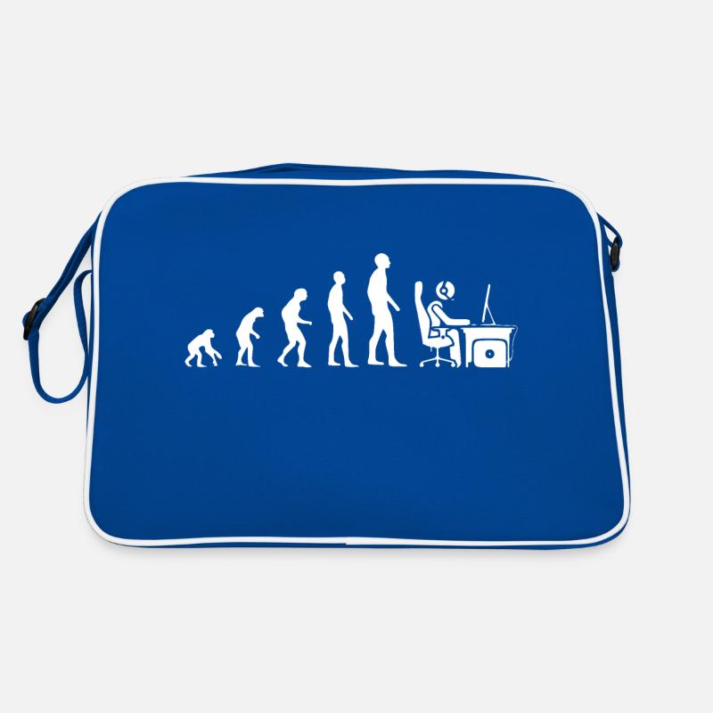 Evolution gamer geschenk humor geek computer Retro Tasche