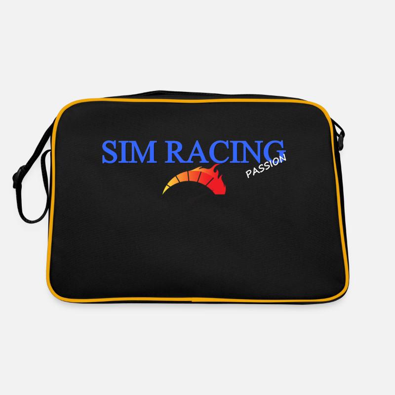SIM-Rennen Retro Tasche