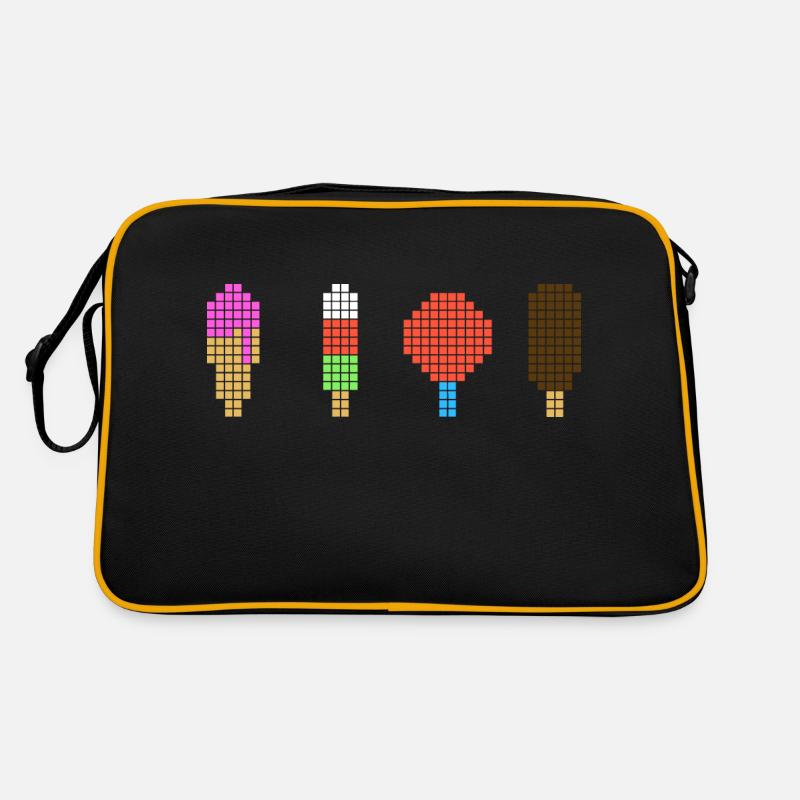 Pixel Eis - Retro Eiscreme Retro Tasche