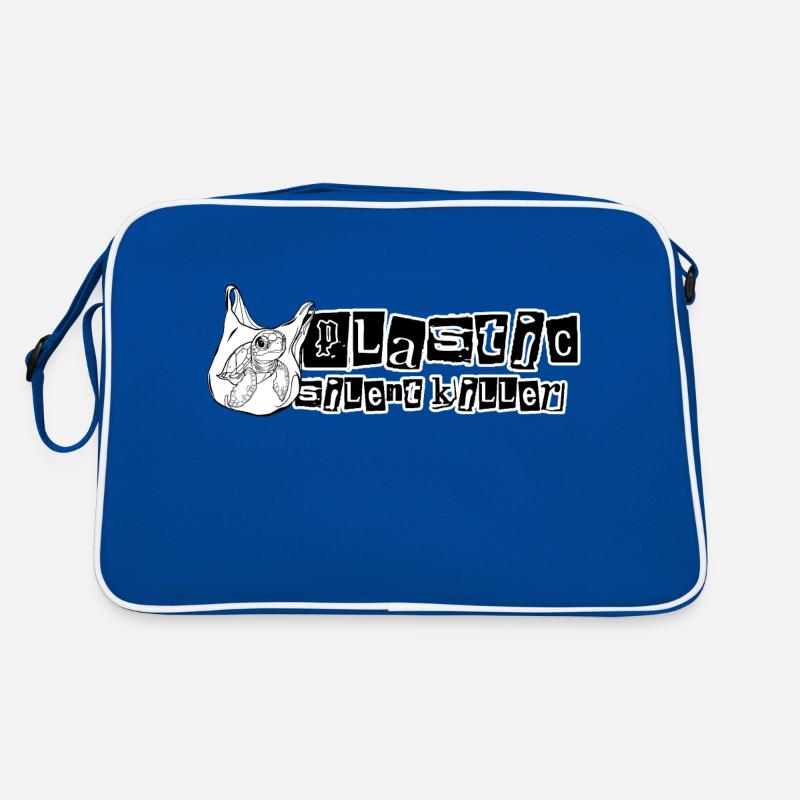 Plastic // Silent Killer // Illustration Retro Bag