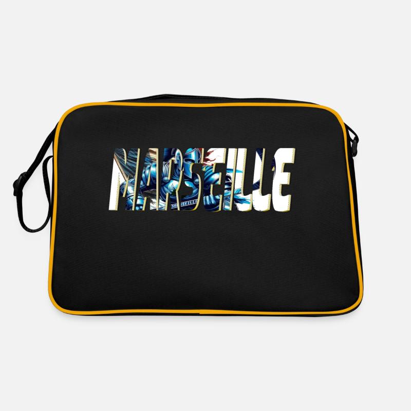 Marseille design stylisé BD Sac Retro