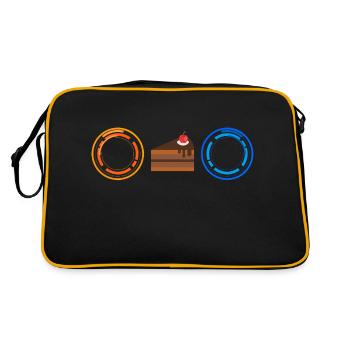 Science & Cake - Retro Bag - black/gold - Back